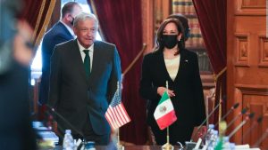 Kamala Harris Visita a AMLO